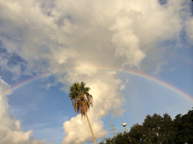 Double Rainbow -Punta Gorda Aug 13 2014
