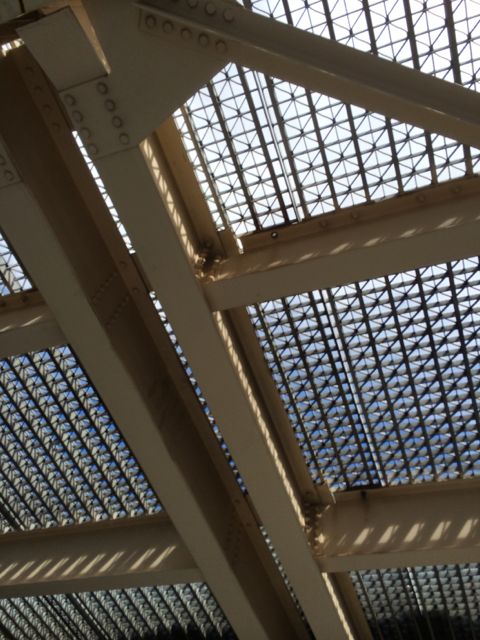 underneath the bridge