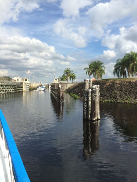 2.21 pm entering 2nd lock of the day
