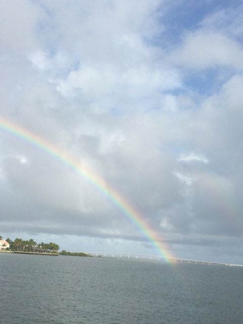 9.27am strong rainbow right side