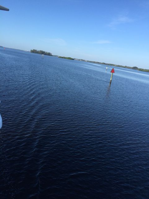 9.35 am clear saiing ahead