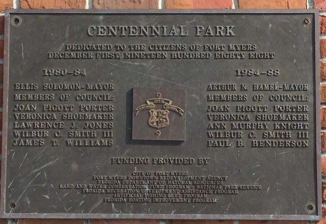 centennial park plaque - crop