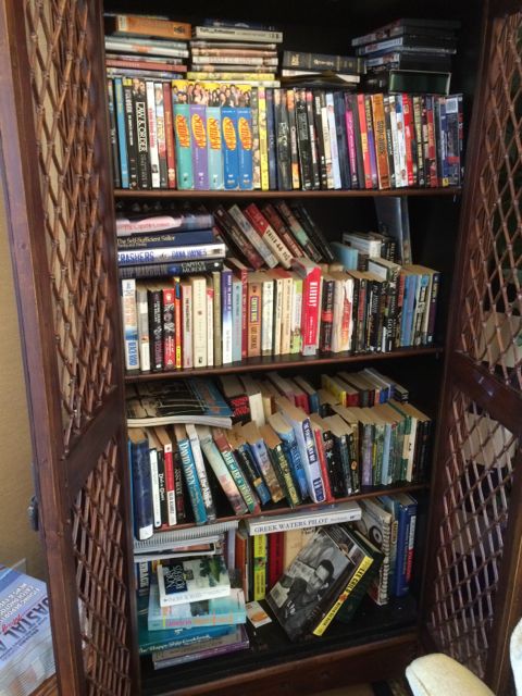 Library - book exchange at Cocoa Village Marina