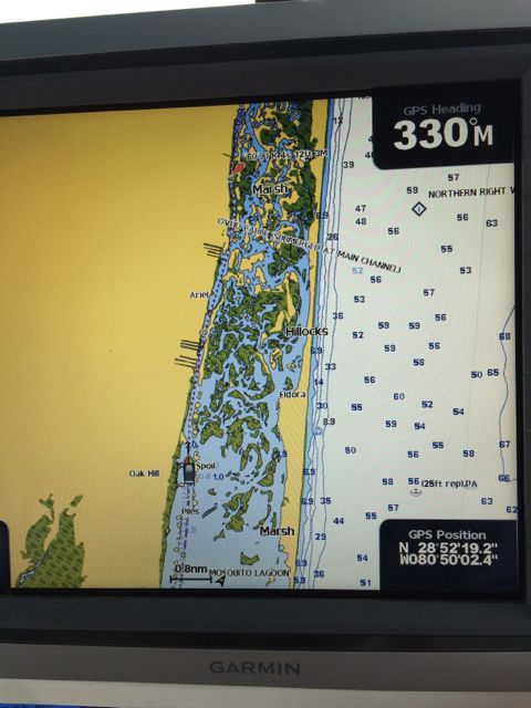 ! B Map going north along little islands Feb 21 2015 11.33am