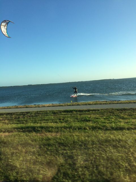 Kite surfer - cocoa beach 5.17pm