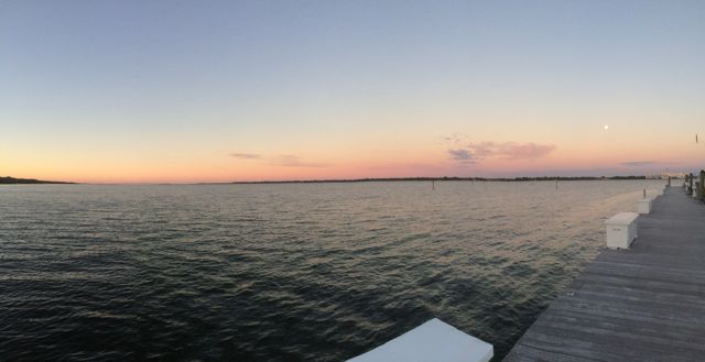 !sunset - pano - moon rising - feb 2 2015 6.01pm