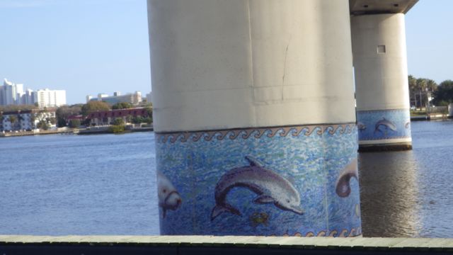 ! bridge with mosiac 9.03am E