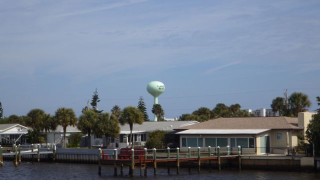 flagler beach water tower - 10.50am Feb 23 2015