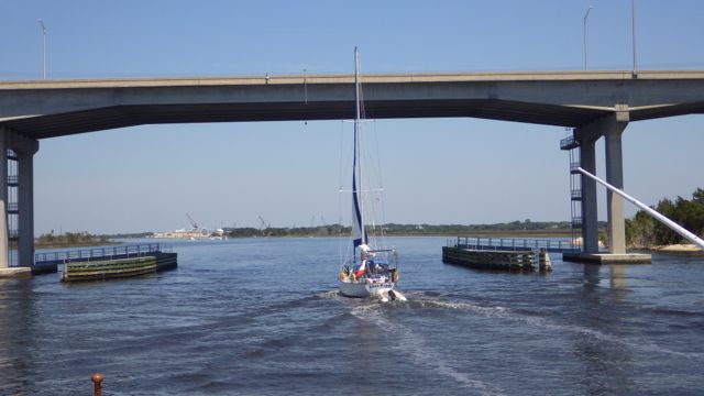 12.14 will the sail boat make it under the bridge?