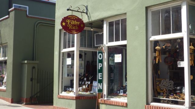 Filthy Rich - jewlry sign - St. Augustine 4-2-15