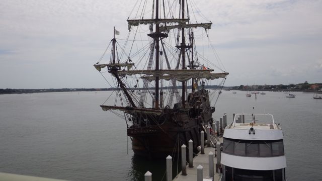 OLD Galleon St Augustine 12.54pm  4-2-15