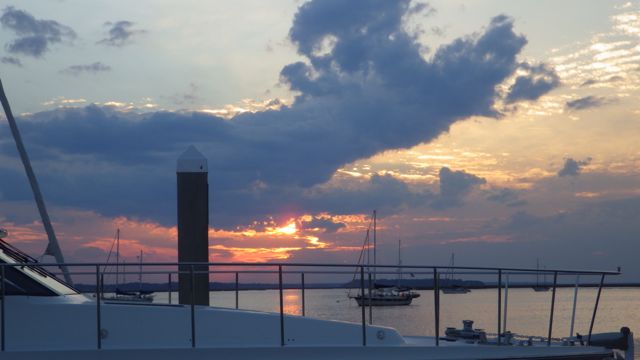 PM sunset Fernandina FL  4-23-15