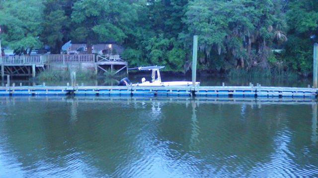 side view of dock - Kilkenny marina - 4-28-15