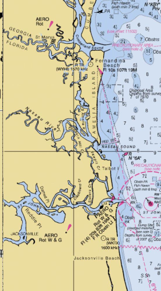 Sounds and rivers - Amelia Island