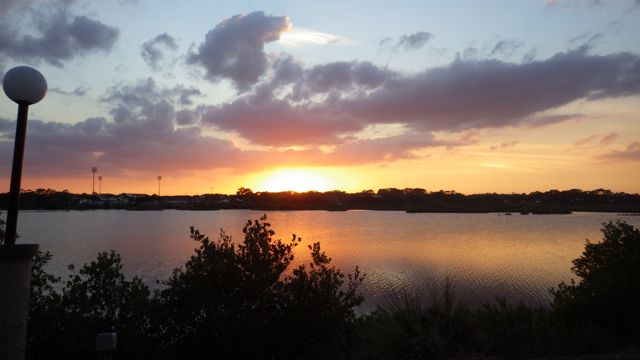 ! Sunset Camachee Cove Mar 4 2015 5.17pm