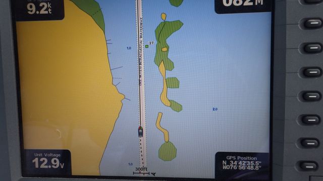 10.12am little islands - chart plotter - 5-14-15