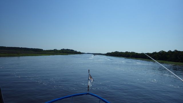 10.45 entering Watts Cut - following seasoned Loopers 5-3-15