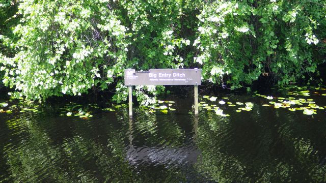 12.21pm - Big Entry Ditch Sign- 5-20-15