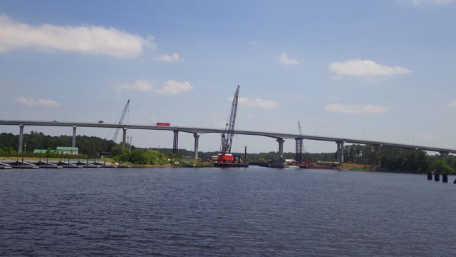 14.23 - 2.43pm - new bridge under construction  5-20-15