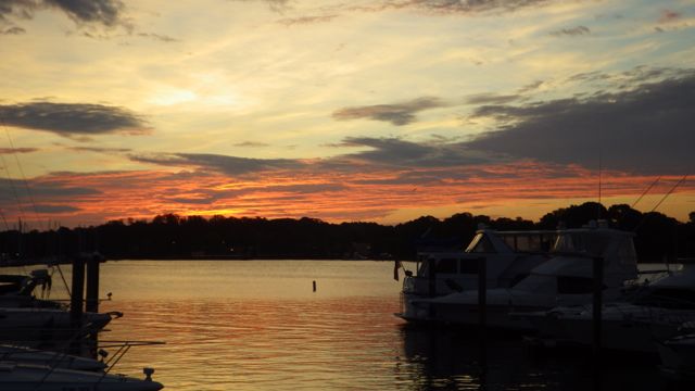 5.37am - sunrise - red skies - solomon - 5-28-15