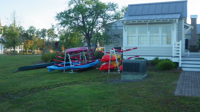 6.36am - kayaks waiting - 5-17-15