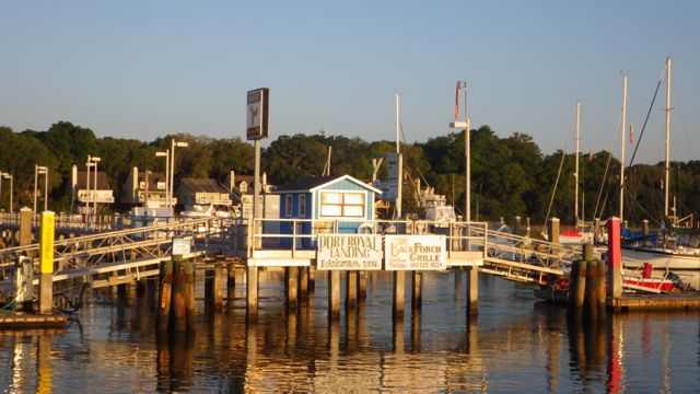 7.07am leaving Beaufort, SC  5-3-15
