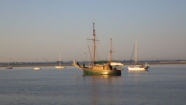 7.10am pirate ship charleston harbor - 5-4-15