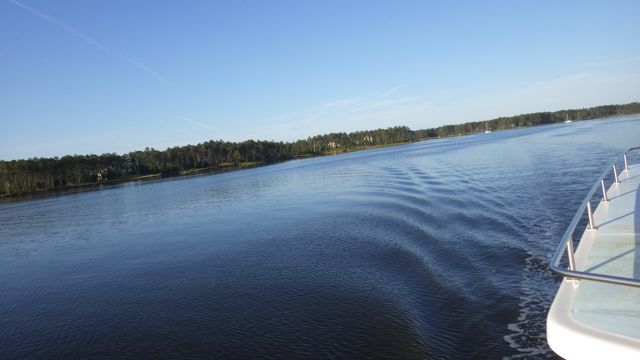 7.29am - entering Waterway 5-17-15