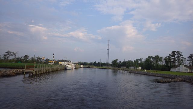 7.42am - leaving Alligatory River 5-19-15