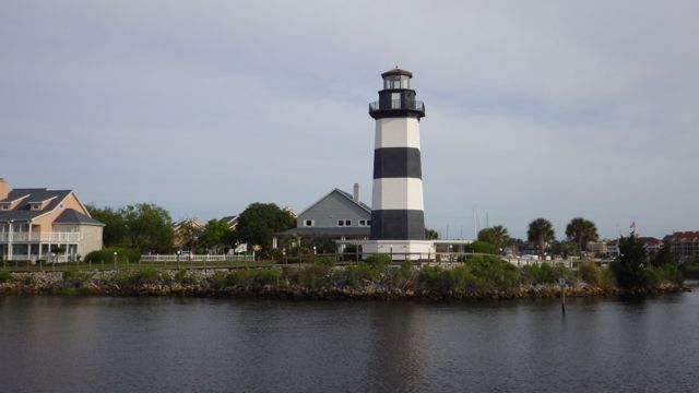 8.39am - black and white light house - 5-6-15