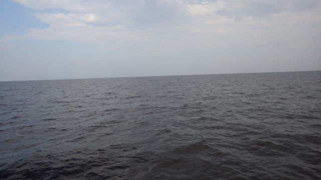 8.53am - nothing but water!! 5-19-15