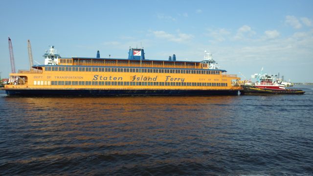 8.55am - staten isalnd ferry - towed pushed 5-24-15