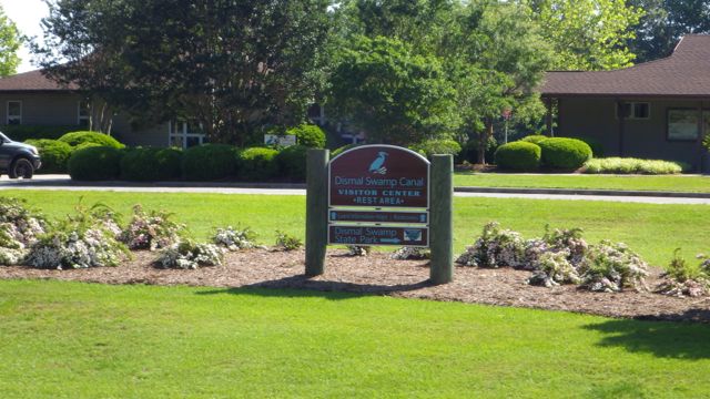 9.44am - vistor center truck stop sign  5-20-15