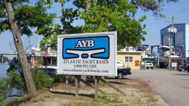 Atlantic Yacht Basin sign -5-22-15