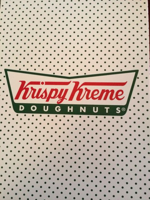 Krispy Kreme box