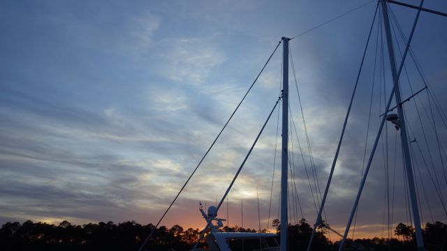 Sunset at River Dunes, Oriental, NC
