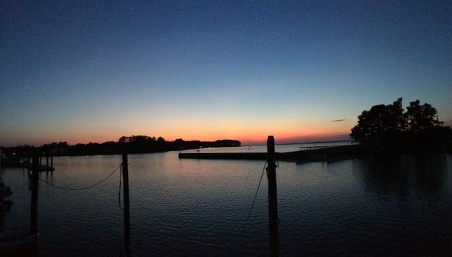 sunset Deltaville 5-24-15