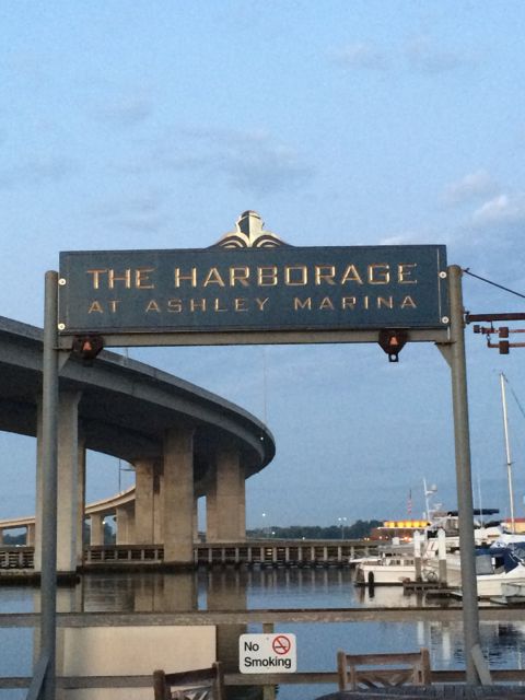 The Harborage at Ashley sign - 5-3-15