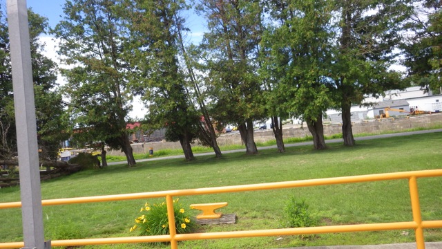 10.32am - top of the lock  6-17-15