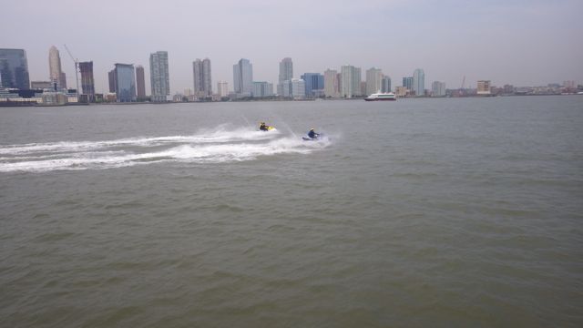 12.02pm - sky-dos on the Hudson 6-12-15