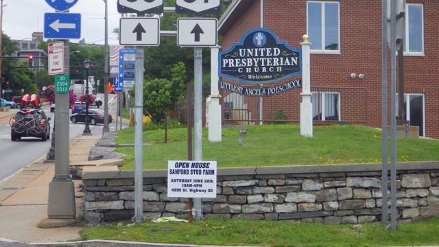 13.27 - 1.27pm - church and stud farm?  6-19-15