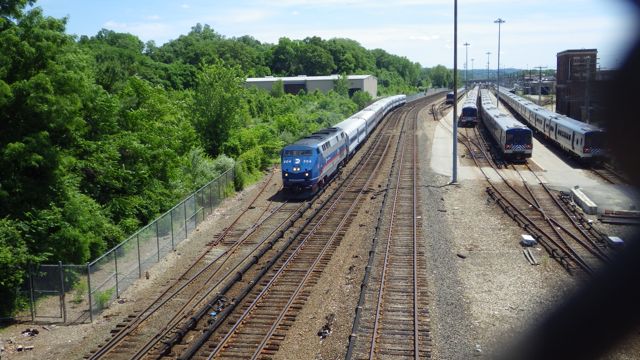 13.40 - 1.40pm railroad train coming Half Moon Bay 6-13-15
