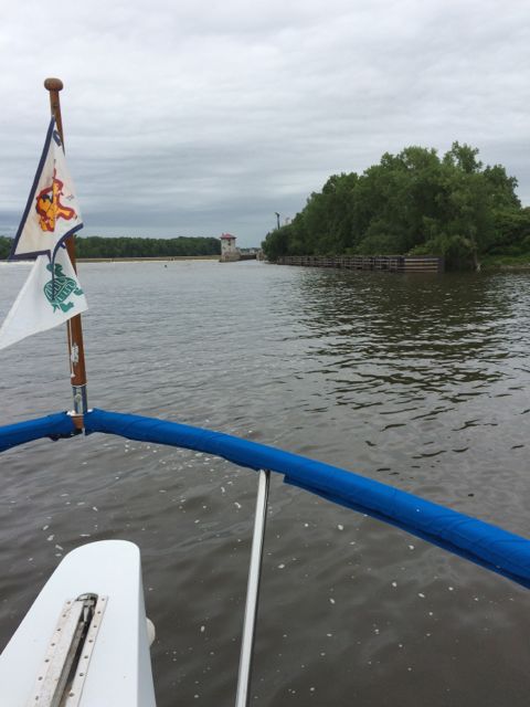 14.58 - 2.58pm - approaching Troy Lock - Federal Lock - 6-15-15