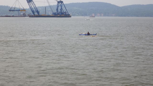 15.02 - 3.02pm - guard kayak for swimmer 6-12-15