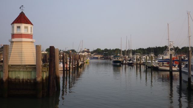 6.42am - leaving Utsch's Marina 6-10-15