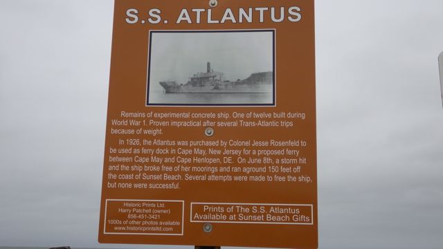 Concrete boat sign 6-4-15