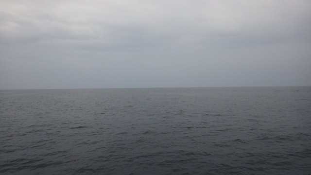 10.52am - Lake Ontario - flat sea  B- 7-9-15