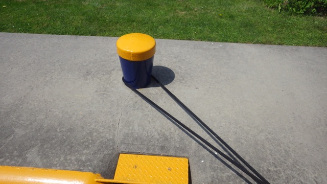 11.44am - hog tied bollard 7-7-15