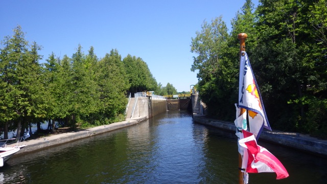 11.46am - approaching lock 22  7-20-15