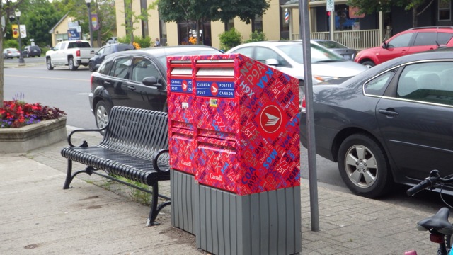 11.55am - Canadian Post office box  7-17-15
